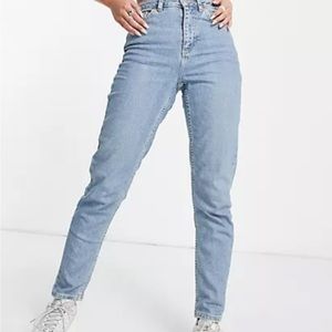 Top shop high waisted tapered mom jeans - worn a handful of times